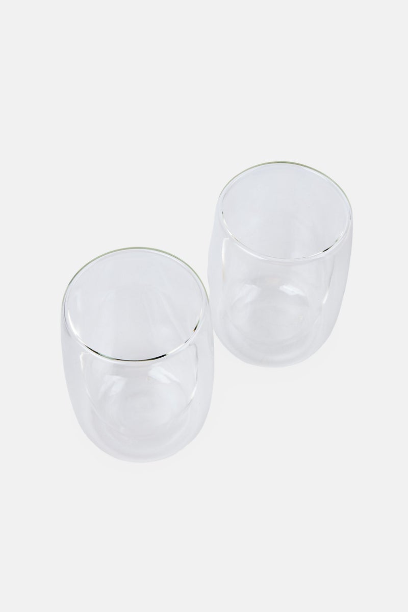 Bombay 2 Pieces Double-Walled Insulated Glass 390 ml, Transparent - Image 3