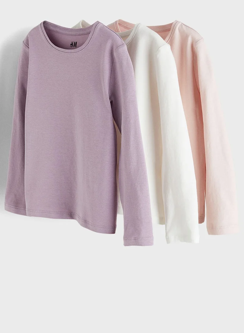 اتش اند ام Kids 3-Pack Long-Sleeved Tops
