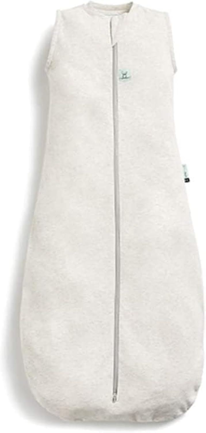 ergoPouch ergoPouch 02 Tog Jersey Sleeping Bag  ArmsOut Baby Sleep Sack  Soft Breathable  Comfortable 312 Months Grey Marle