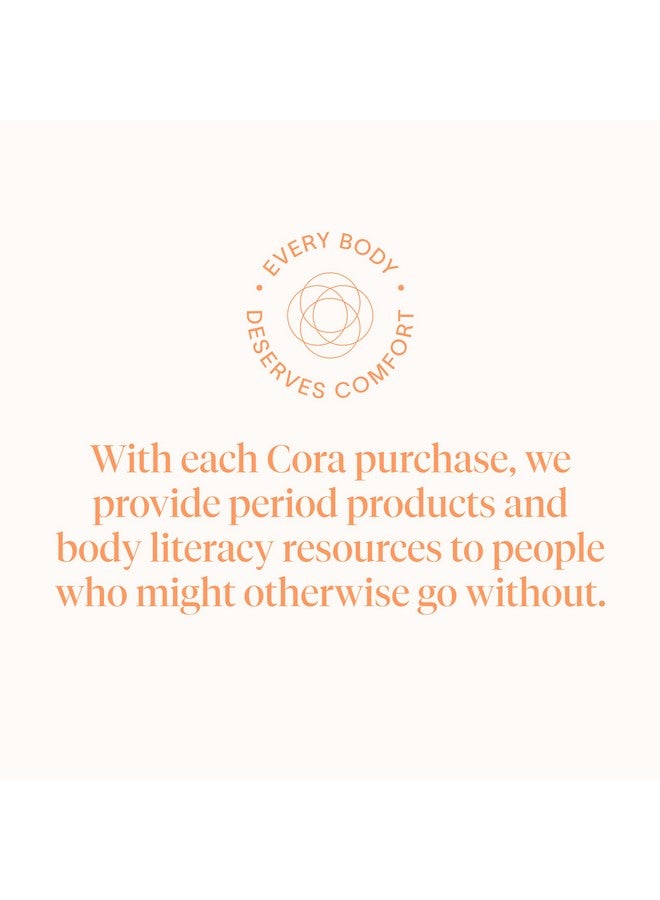 cora Cora 100% Organic Cotton Non-Applicator Tampons | Ultra-Absorbent, Unscented, Natural, Non-Toxic, Applicator Free | Eco-Conscious (72 R/S Tampons) - Image 5