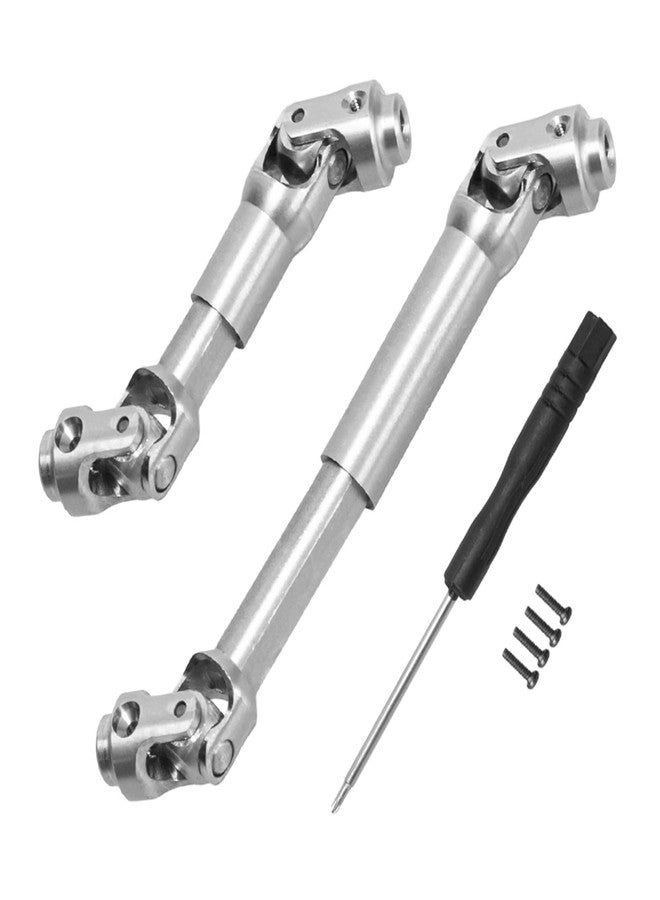 XSYGO Drive Shaft Stainless Steel Front Rear Center Driveshafts for 1/30 Axial SCX30 Upgrades - Image 1