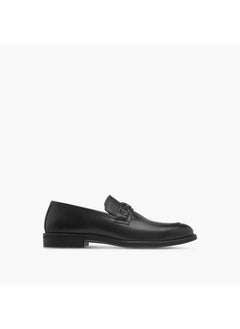 DUCHINI Men's Buckle Detail Slip-On Shoes  - Image 3