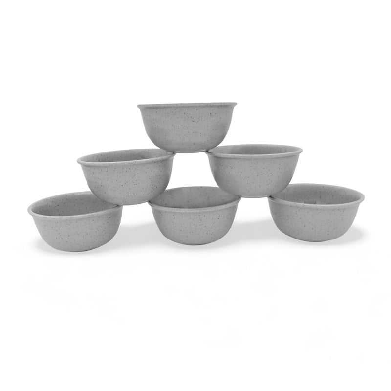 Superware | Pure Melamine | Round Bowl Set - Jasper 4” (6 nos.) | Stain Free, Glazed Finish - Image 4