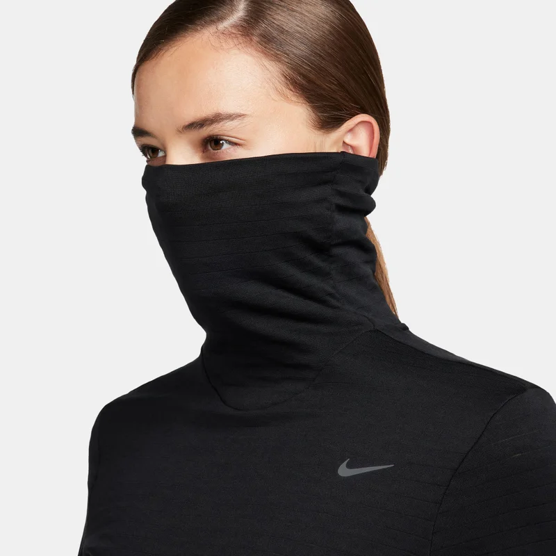 Nike Black Women's Therma-FIT Swift Element Running Top for Women | Best Price UAE