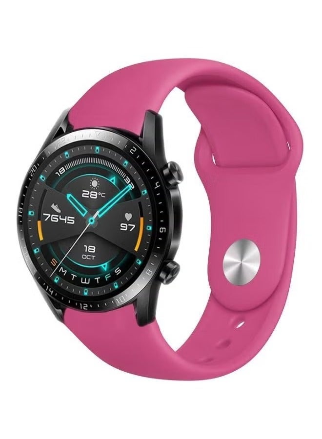 vesus Replacement Band For Honor MagicWatch 2 46mm Dragonfruit Purple