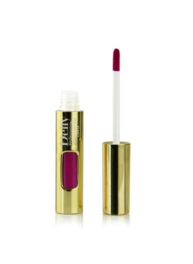 Delfy Lipfix Gold Liquid Lipstick Color Fuchsia Rosa 8g - Image 2