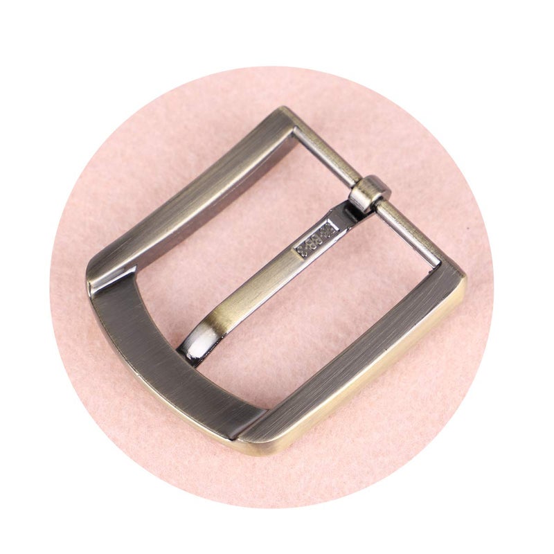 McFanBe 1.5 Inches (38-40 mm) Belt Buckle Single Prong Square Replacement Buckle for Men Women Belt (Grey09) - Image 4