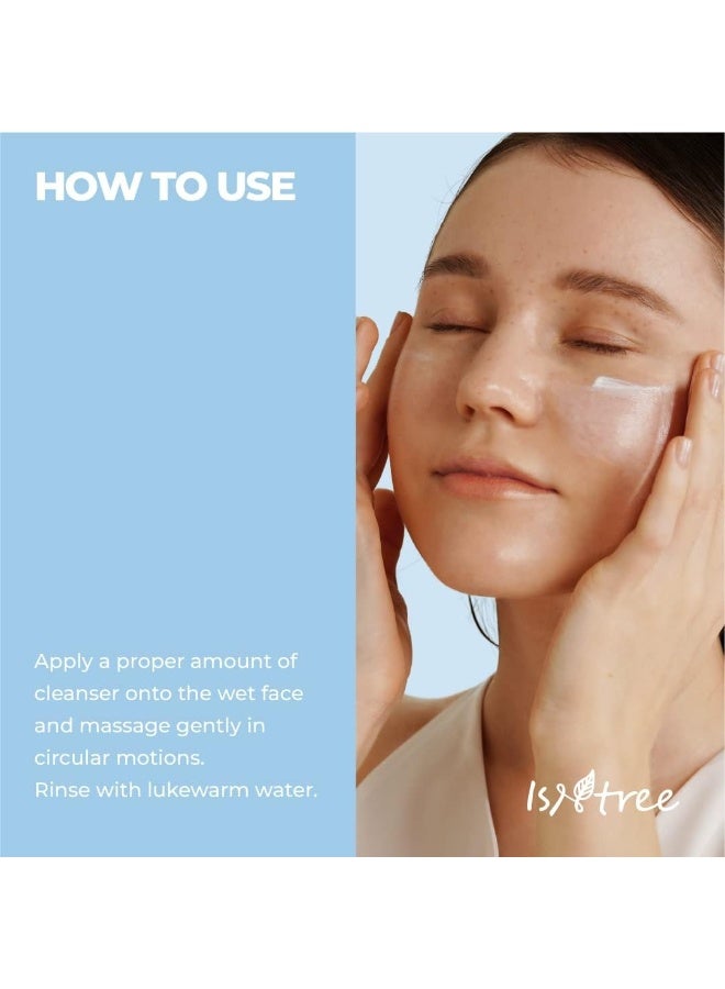 IsNtree IsNtree Hyaluronic Acid Low-Ph Cleansing Foam 150ml 5.07 fl.oz | Moisturizing & Mild cleansing | 8 types of hyaluronic acid | Helps to remove impurities gently  - Image 5