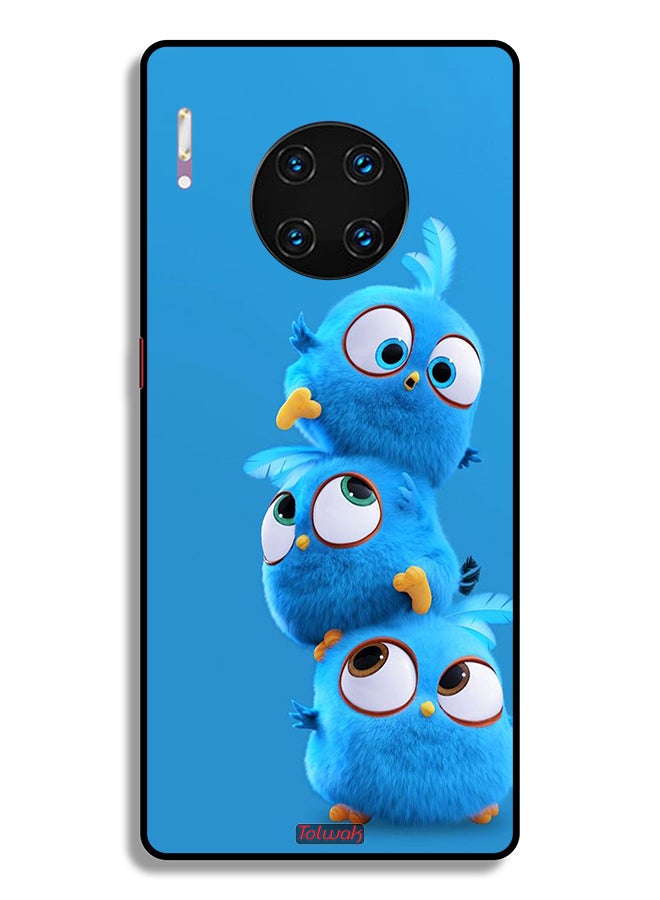 Tolwak Huawei Mate 30 Pro 5G Protective Case Cover Cute Birds - Image 2