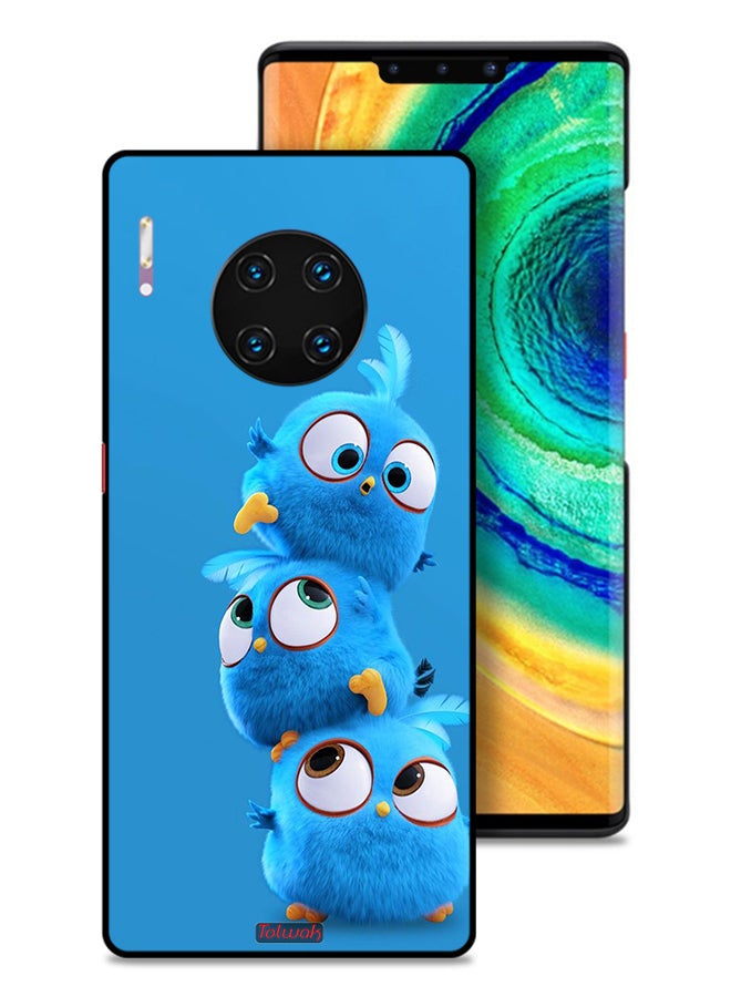 Tolwak Huawei Mate 30 Pro 5G Protective Case Cover Cute Birds - Image 1