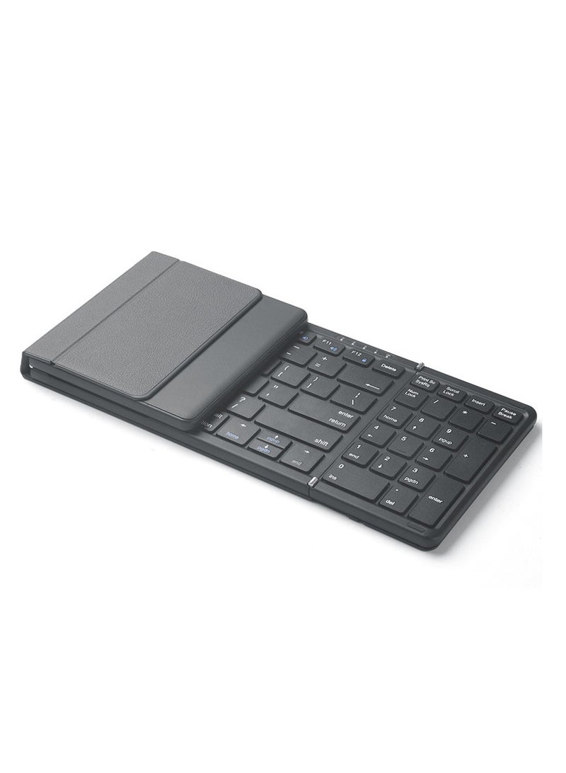 General New B099T Triple Folding Portable Wireless Mini Touch Keyboard Bluetooth Touch IOS Portable Mobile Phone Tablet  - Image 3