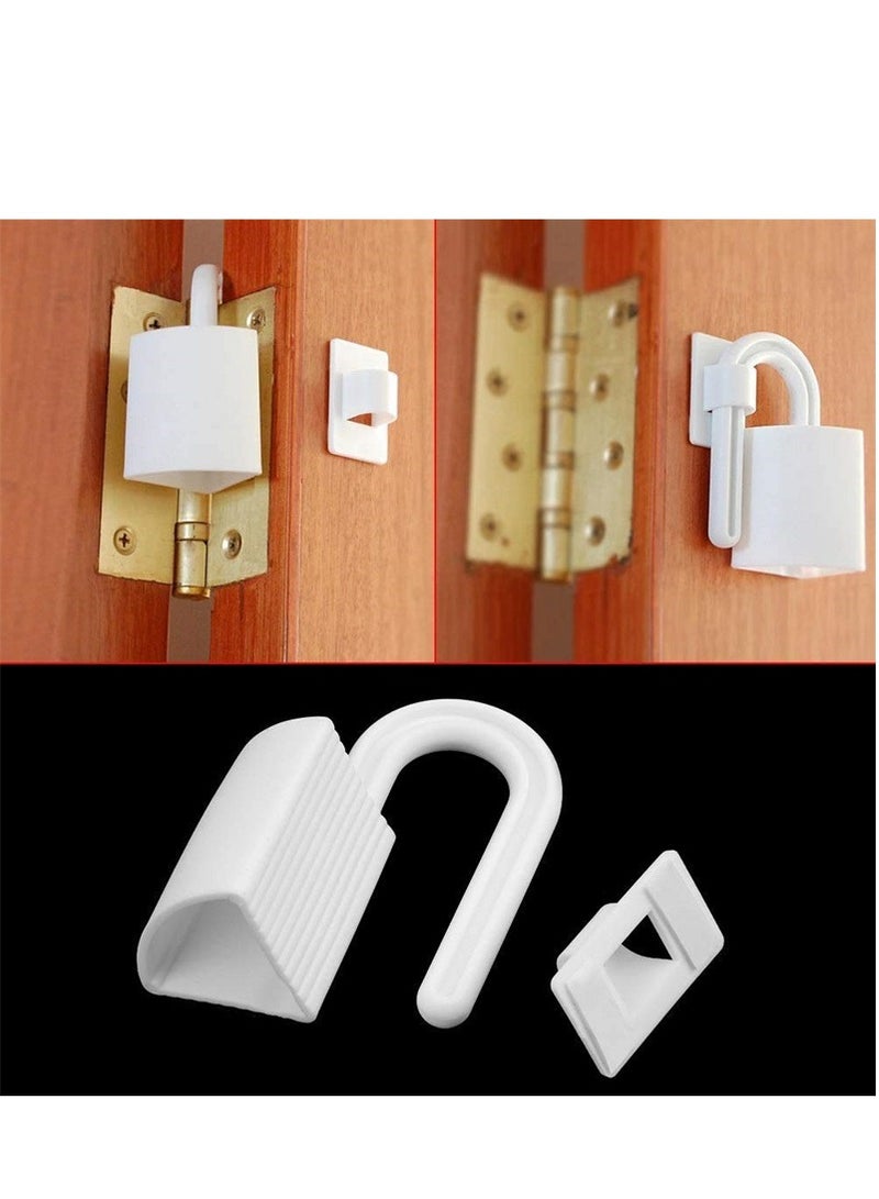 10 Pcs Finger Pinch Guard Finger Guard Baby Proofing Door Stopper Made  Child Safety Foam Door Stoppers Kids Safety Finger Pinch Hinge Guard Protector Door Stops - Image 3