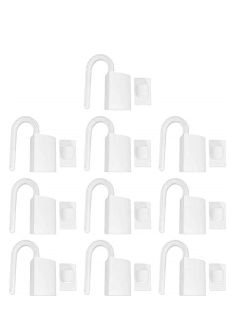10 Pcs Finger Pinch Guard Finger Guard Baby Proofing Door Stopper Made  Child Safety Foam Door Stoppers Kids Safety Finger Pinch Hinge Guard Protector Door Stops - Image 1
