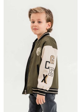 Gold Class Kidswear Gold Class Embroidered Double Pocket Waterproof College Boys Jacket  - Image 4