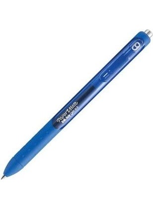 Paper Mate Inkjoy Gel Top Press Gel Pen Blue 12 Pack /  - Image 2