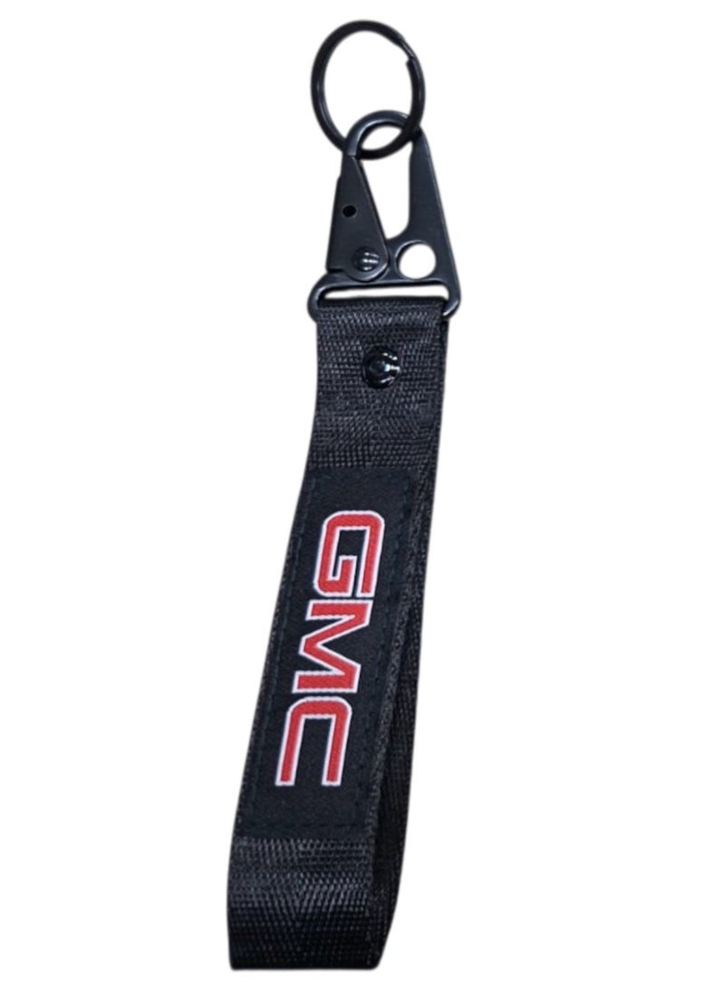 GMC Fabric Keychain with Metal Clip - Image 2