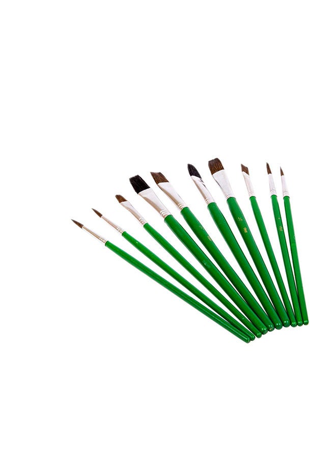 Uken Artist BrUSh - U39286, Set Of 10 Piece
