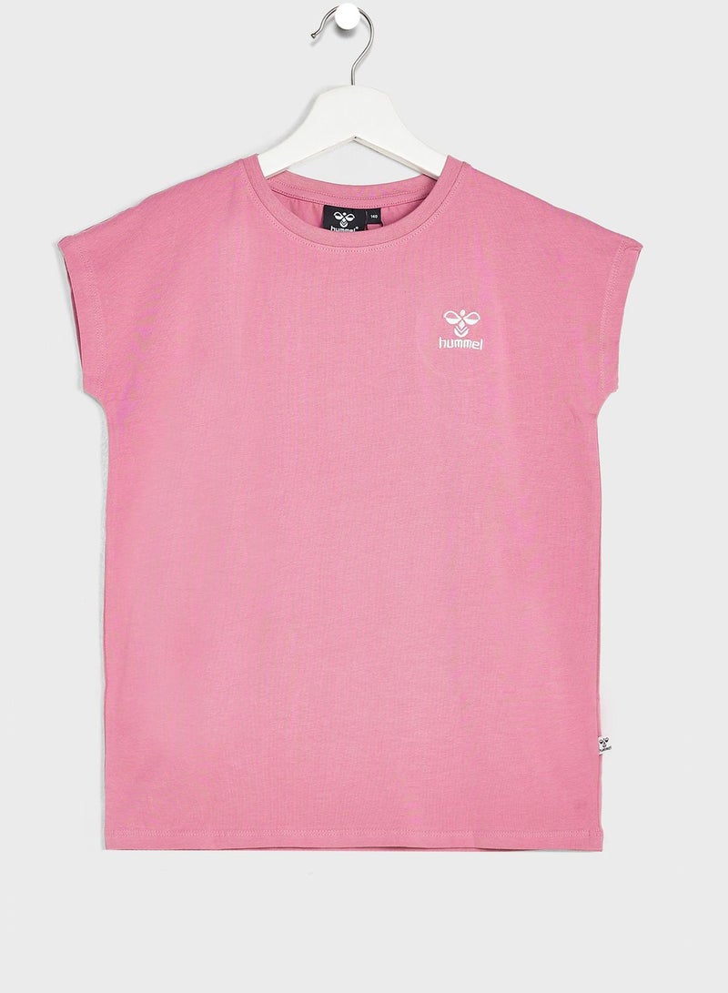 Hummel Kids Doce Logo T-Shirt - Image 1