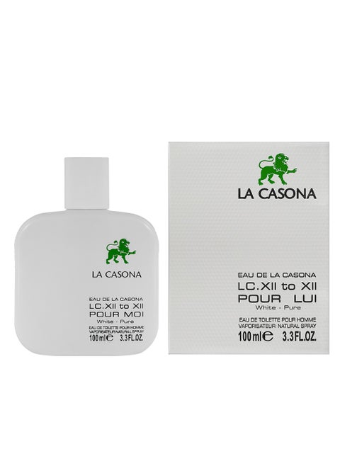 عطر لا كاسونا وايت بيور 100 مل
