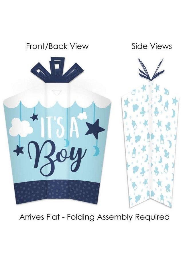 Big Dot of Happiness It’S A Boy Table Decorations Blue Baby Shower Fold And Flare Centerpieces 10 Count  - Image 3