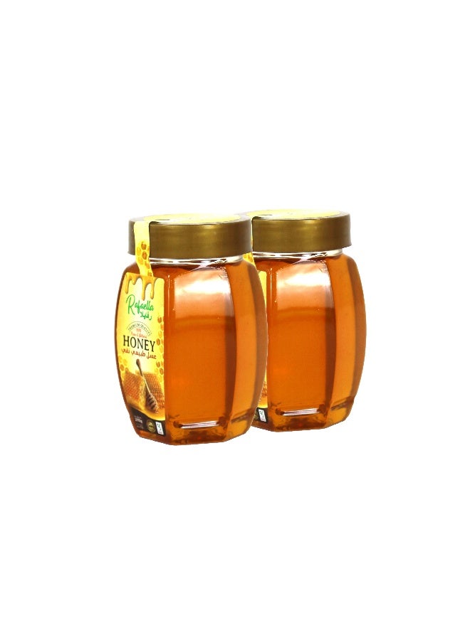 Rafaella Natural Honey Hexa Jar, 2x250g | Premium Quality | 100% Pure Honey | No Added Sugar or Preservatives - Image 4