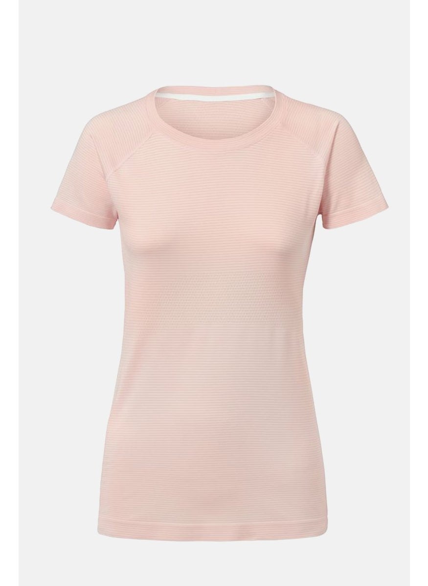 Women Crew Neck Short Sleeve Training Top, Light Pink - pzsku/Z399DF46875371D46D3A5Z/45/_/1724351128/be9a568d-41ce-406e-ad8c-e09d6186dfd0