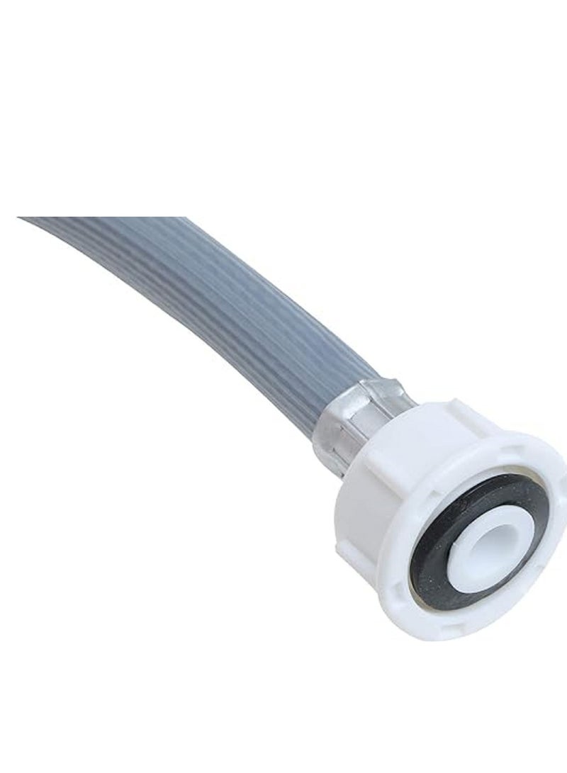 Generic خرطوم دش للغسالة 2 متر , فضى - Image 2