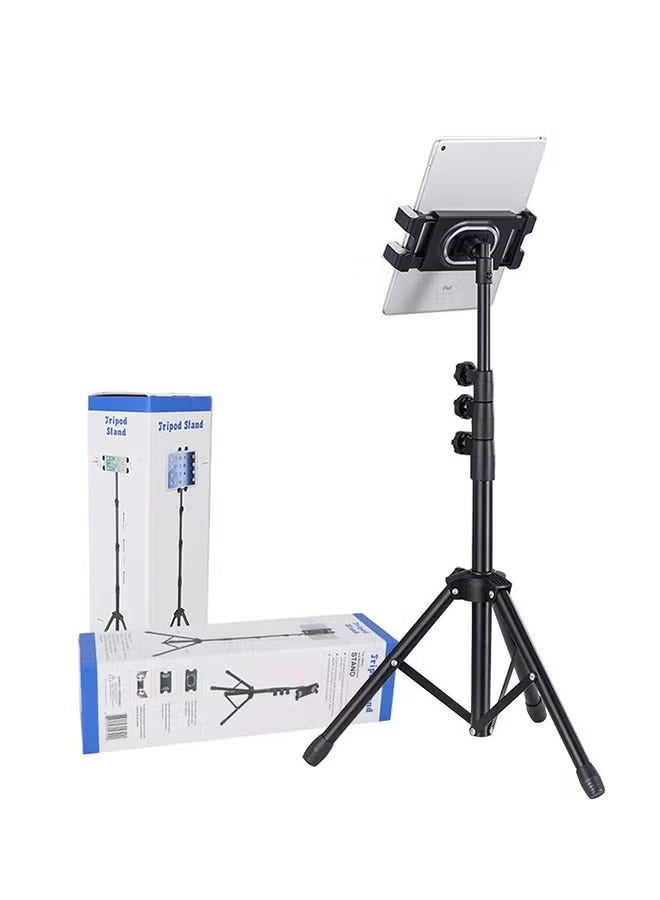 Adjustable Tripod Floor Stand Base Holder Black - Image 1