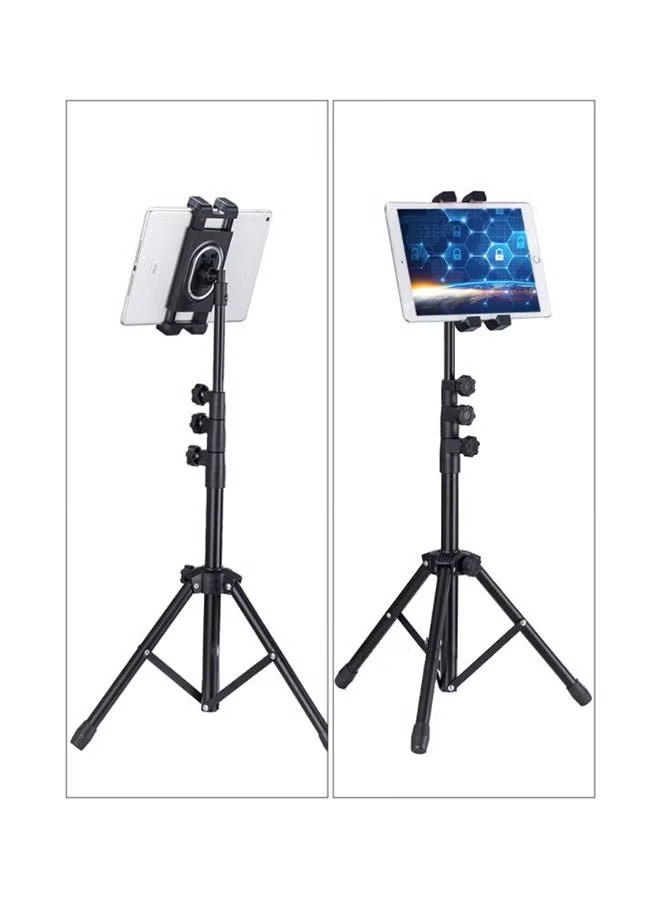 Adjustable Tripod Floor Stand Base Holder Black - Image 2