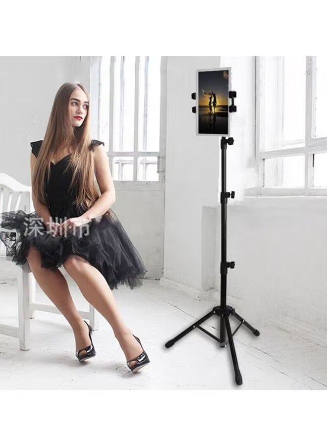 Adjustable Tripod Floor Stand Base Holder Black - Image 5