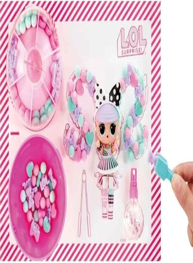 L.O.L. SURPRISE! Hair Beads Tots Dolls – Customizable Buildable Hairstyles with Beads & Water, Fun Toy for Kids - Image 1