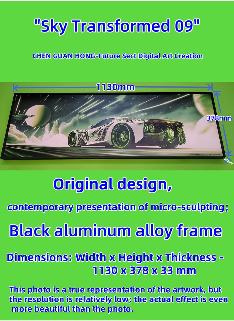 Generic - Painting - "Sky Transformed 09" by CHEN GUAN HONG: Future Sect Digital Art Creation, Sci-Fi Modern Artistic Design, Contemporary Presentation of Micro-Sculpting. This work is currently available exclusively on Platform "Noon";The following themes are related to the works: Artwork,Decorative Painting ,Modern Artwork,Abstract Paintings,Wall Art ,Interior Decoration,Home Decor,Classic Decor,Custom Painting,Office design,Commercial design,Model home design,Clubhouse interior design,Furniture design,Landscape design,Architecture design,Soft decoration,Molding,Villa design,Decorating,Interior Design,Residential Interior Design,Commercial Decorating,Budget-Friendly Decor Ideas,Modern Home Decor Trends,Vintage Decor Inspirations,Small Space Solutions,City-Specific Interior Designers,Tips for Maximizing Small Living Spaces,Latest Trends in Home Decor for 2025. - Image 1