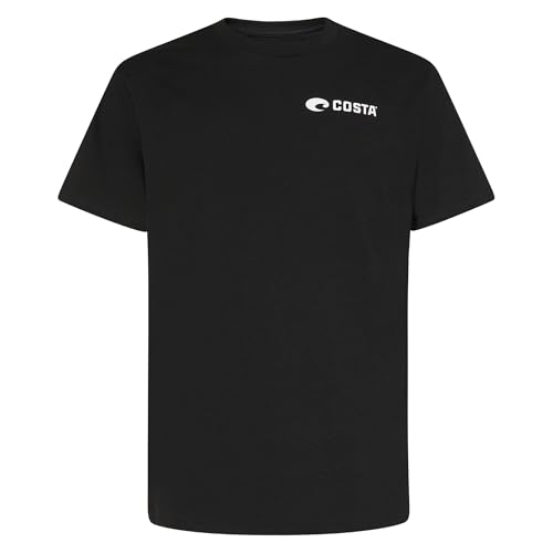 Costa Del Mar Mens Topwater T-Shirt, Black, X-Large - Image 2