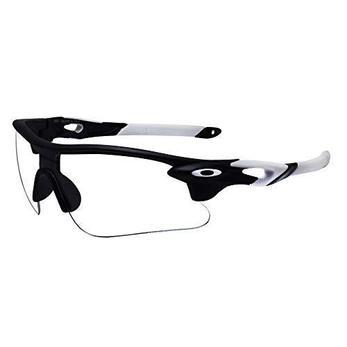 Peter Jones Clear Sports Sunglasses for Driving, Biking, Cycling with HD Night Vision Lenses (ND-M007-W) - Image 3