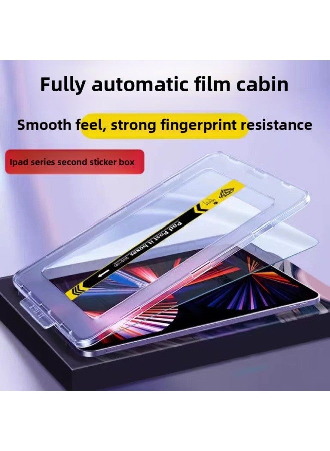Second Stickers Ipad Tempered Film 2021/2020 Mini6 For Apple Tablet Air543 Protective Film Pro10.2-Color:iPad Air1/2(9.7 Inches)-Size:Blue Light Eye Protection 1 Pack 【full Screen Arc Edge】】 - Image 1