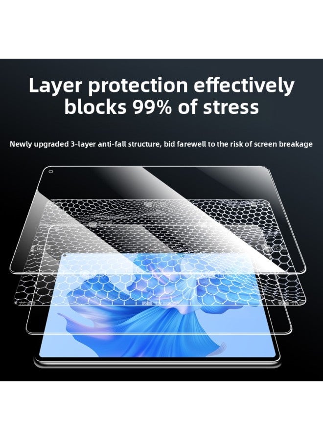 Second Stickers Ipad Tempered Film 2021/2020 Mini6 For Apple Tablet Air543 Protective Film Pro10.2-Color:iPad Air1/2(9.7 Inches)-Size:Blue Light Eye Protection 1 Pack 【full Screen Arc Edge】】 - Image 2