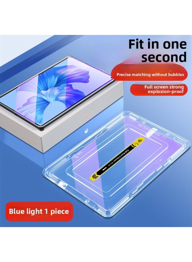 Second Stickers Ipad Tempered Film 2021/2020 Mini6 For Apple Tablet Air543 Protective Film Pro10.2-Color:iPad Air1/2(9.7 Inches)-Size:Blue Light Eye Protection 1 Pack 【full Screen Arc Edge】】 - Image 5