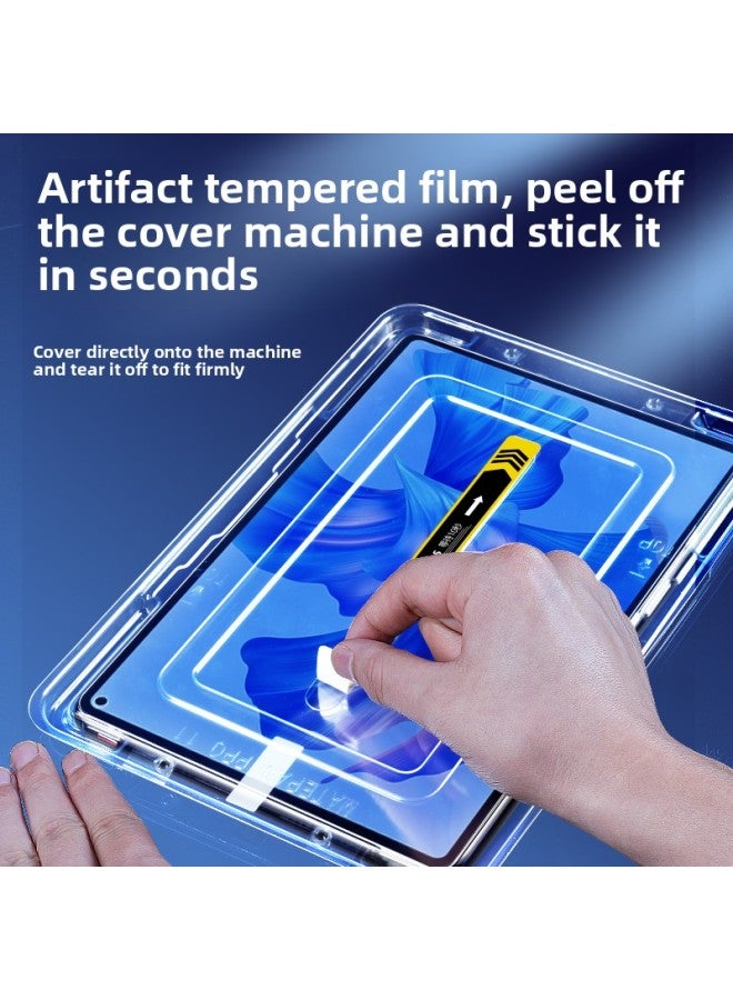 Second Stickers Ipad Tempered Film 2021/2020 Mini6 For Apple Tablet Air543 Protective Film Pro10.2-Color:iPad Air1/2(9.7 Inches)-Size:Blue Light Eye Protection 1 Pack 【full Screen Arc Edge】】 - Image 3