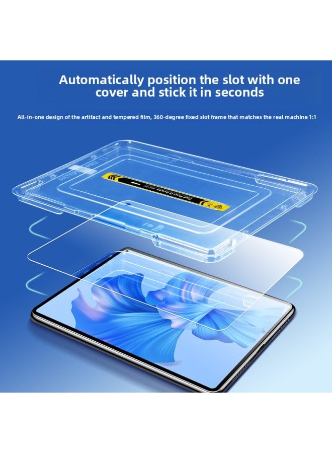 Second Stickers Ipad Tempered Film 2021/2020 Mini6 For Apple Tablet Air543 Protective Film Pro10.2-Color:iPad Air1/2(9.7 Inches)-Size:Blue Light Eye Protection 1 Pack 【full Screen Arc Edge】】 - Image 4