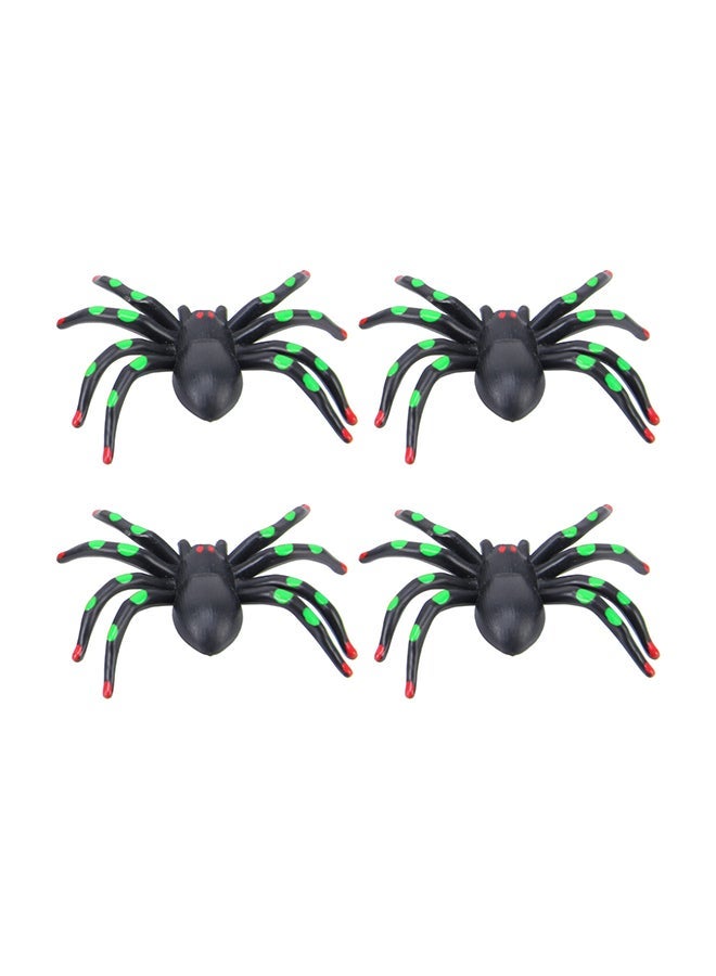 NIBEMINENT 4-Piece Spider Shaped Car Tire Valve Cap - Image 1