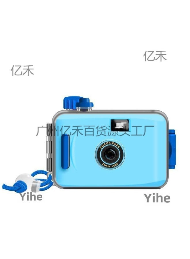 Film Camera Ins Retro Film Camera Non Disposable Waterproof Point-and-shoot Camera Student Creative Photography Gift-Color:Beautiful Girl_official Standard  - Image 3