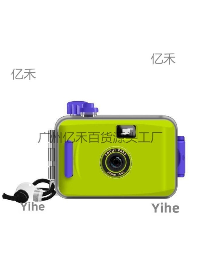 Film Camera Ins Retro Film Camera Non Disposable Waterproof Point-and-shoot Camera Student Creative Photography Gift-Color:Beautiful Girl_official Standard  - Image 5