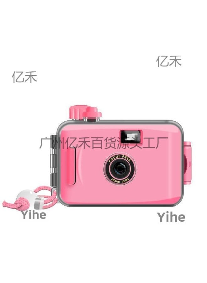 Film Camera Ins Retro Film Camera Non Disposable Waterproof Point-and-shoot Camera Student Creative Photography Gift-Color:Beautiful Girl_official Standard  - Image 4