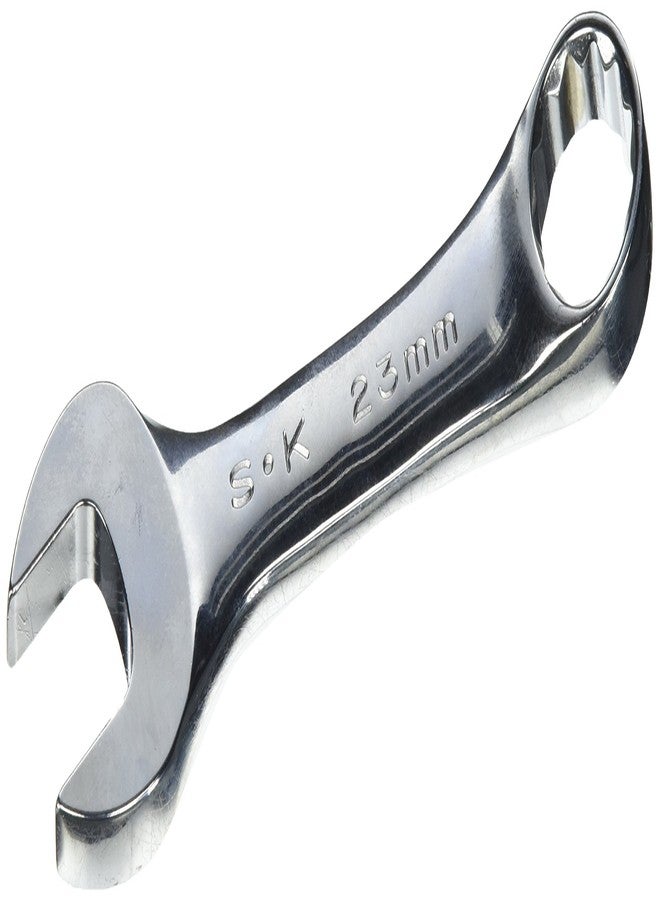SK Tools USA 23MM, Short Pattern, 12 Point SuperKrome® Combination Wrench | 88123 - Image 2