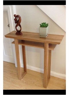 Art Wood Console Tables 29x90x95 Cm-Brown 