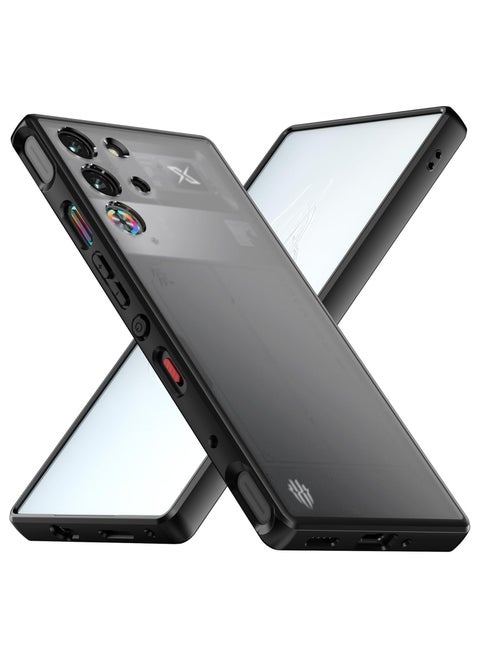 For ZTE Nubia Red Magic 10 Pro Case / 10 Pro+ / 10 Pro Plus Case , TPU Shookproof Protection Bumper Back Cover, Anti-fingerprint Skin Feel Slim Fit Protective Casing