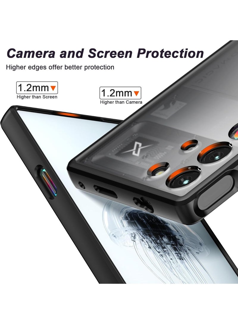 For ZTE Nubia Red Magic 10 Pro Case / 10 Pro+ / 10 Pro Plus Case , TPU Shookproof Protection Bumper Back Cover, Anti-fingerprint Skin Feel Slim Fit Protective Casing  - Image 2