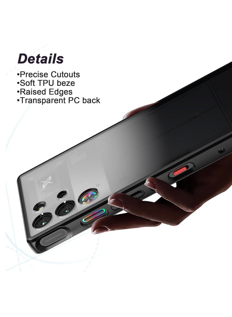 For ZTE Nubia Red Magic 10 Pro Case / 10 Pro+ / 10 Pro Plus Case , TPU Shookproof Protection Bumper Back Cover, Anti-fingerprint Skin Feel Slim Fit Protective Casing  - Image 3