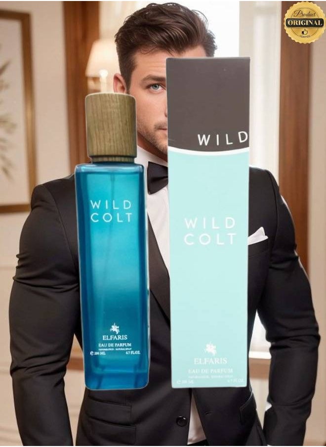 الفارس 6 قطع عطر وايلد كولت الفارس 200 مل  - Image 2