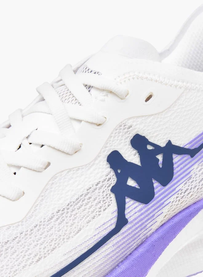 Kappa Women's Logo Detail Lace-Up Sports Shoes